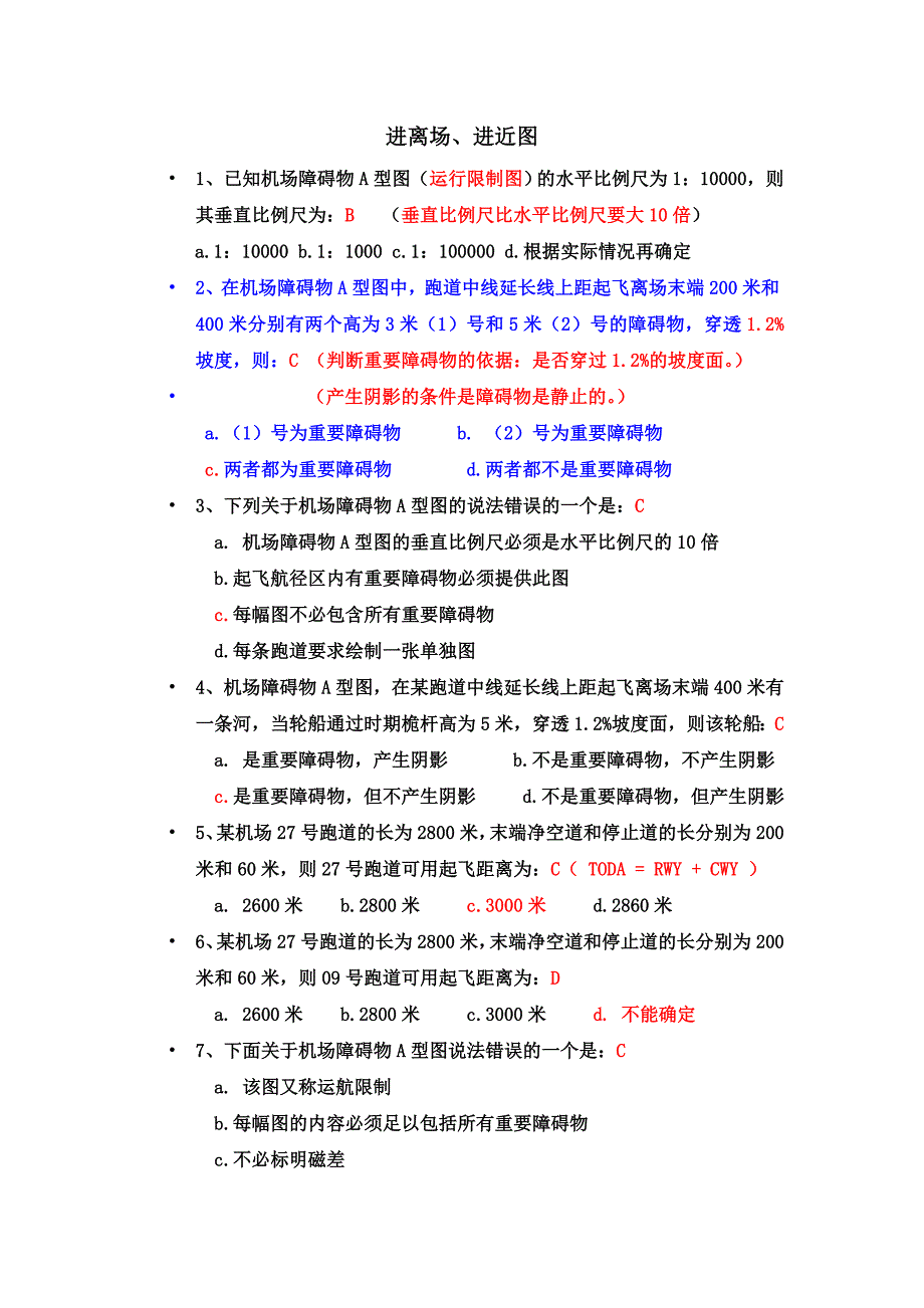 (完整word版)机场障碍物A型图、精密进近地形图.doc_第1页