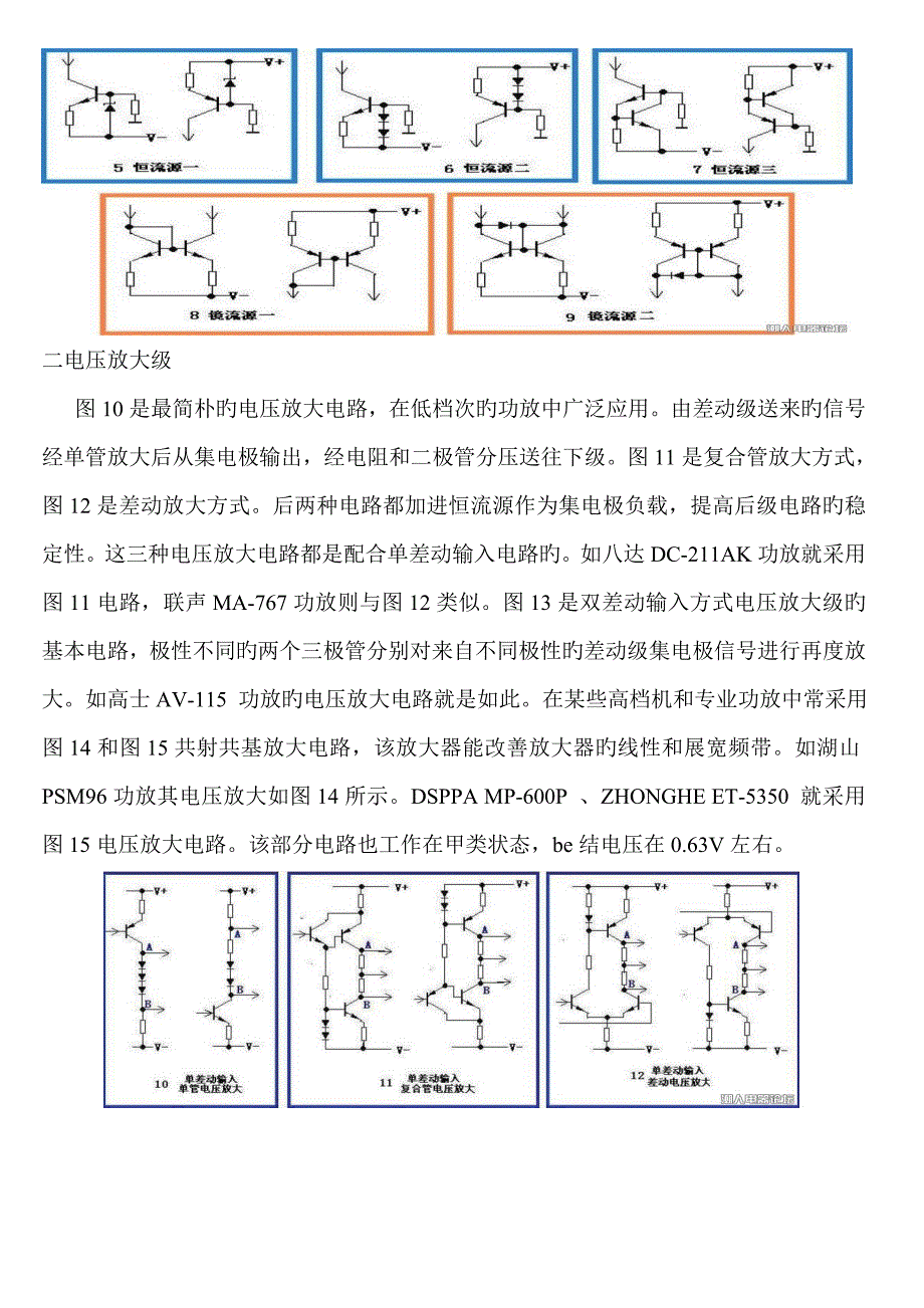 实用的音频功率放大器检修图解标准手册_第4页