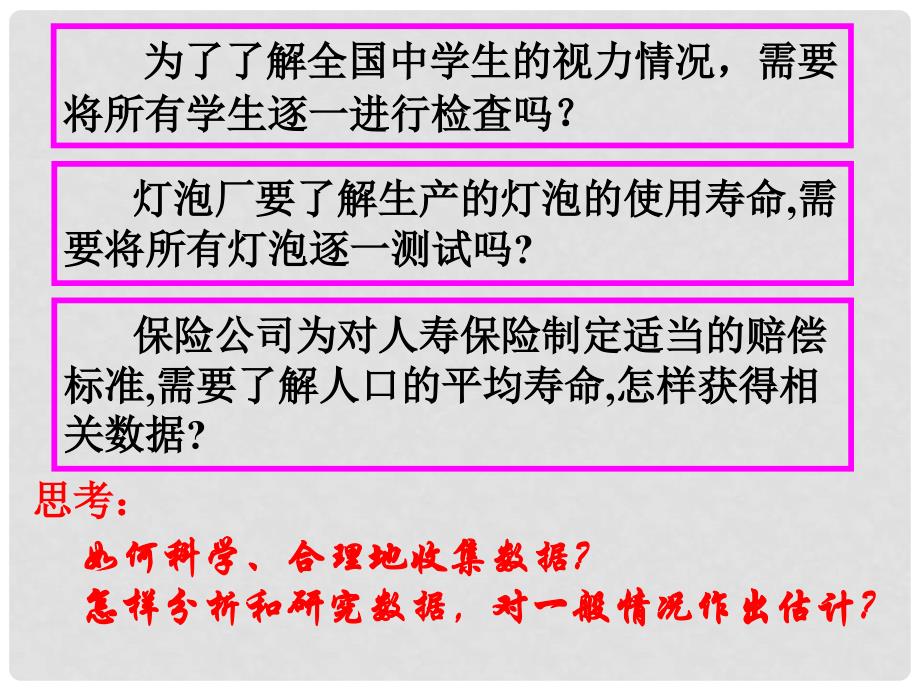 江苏省宿迁市高中数学 第二章 统计 2.1.12.1.2 抽样方法课件 苏教版必修3_第2页