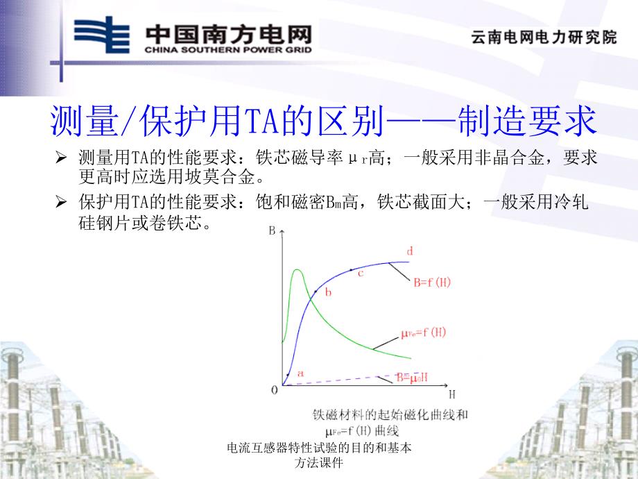 电流互感器特性试验的目的和基本方法课件_第4页