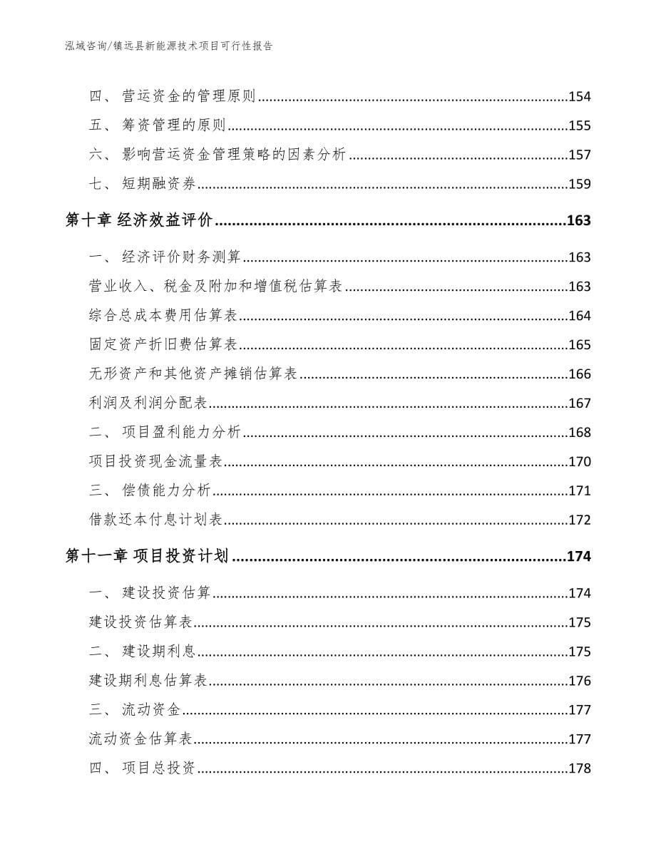 镇远县新能源技术项目可行性报告【模板范文】_第5页