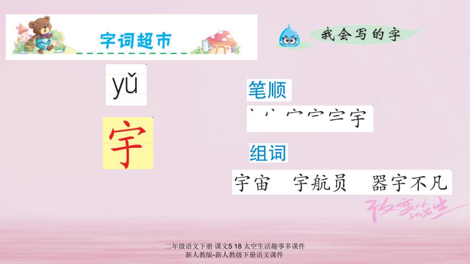 【最新】二年级语文下册 课文5 18 太空生活趣事多课件 新人教版-新人教级下册语文课件_第3页