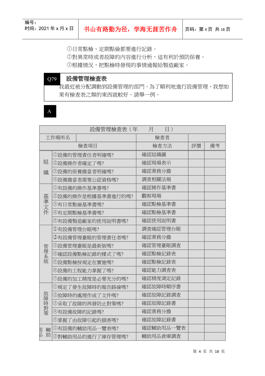 現場管理改善Q&amp;A–TPM及5S(1)_第4页