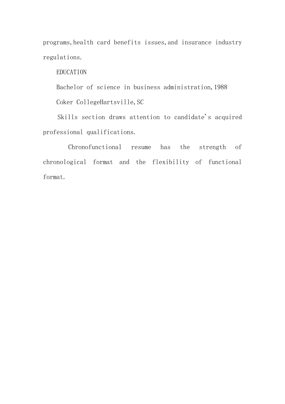 英文简历（培训协调员）TRAININGCOORDINATOR(000001)_第3页