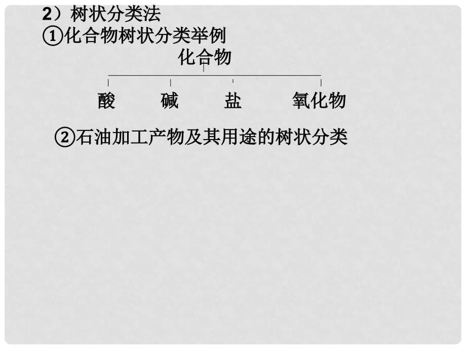 山西省怀仁县巨子学校（高中部）高中化学 第一节物质的分类教学课件1 新人教版必修1_第5页