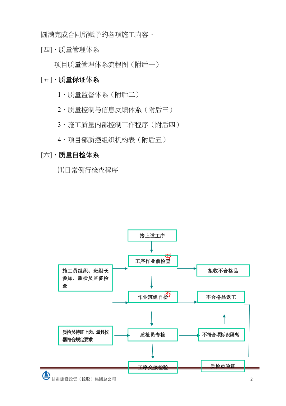 安装工程质量策划书zzt_第2页