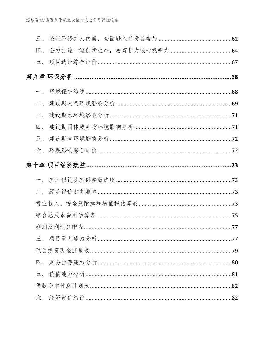 山西关于成立女性内衣公司可行性报告_第4页