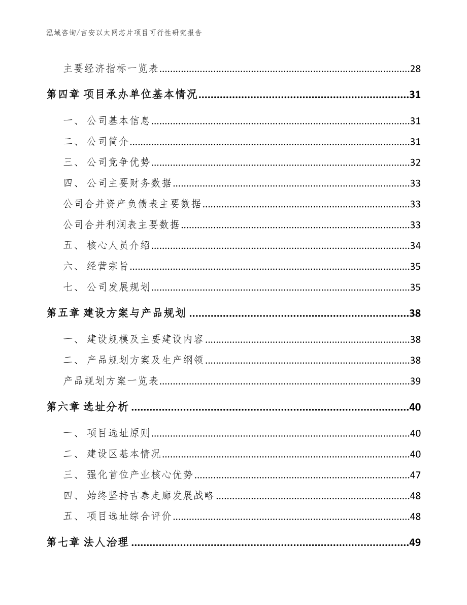 吉安以太网芯片项目可行性研究报告（参考范文）_第2页