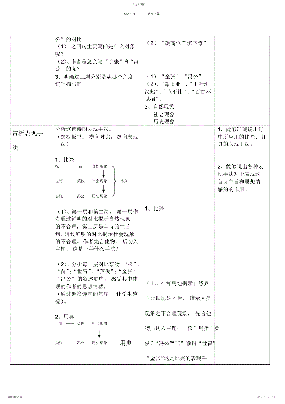 2022年教学设计《咏史》_第3页