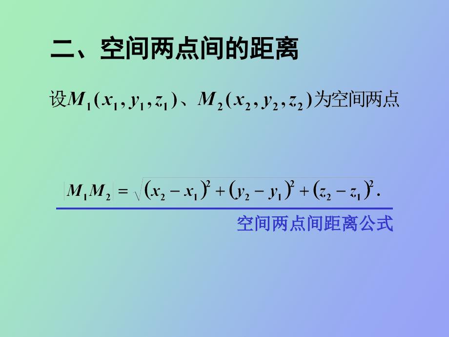 空间解析几何基础知识_第4页