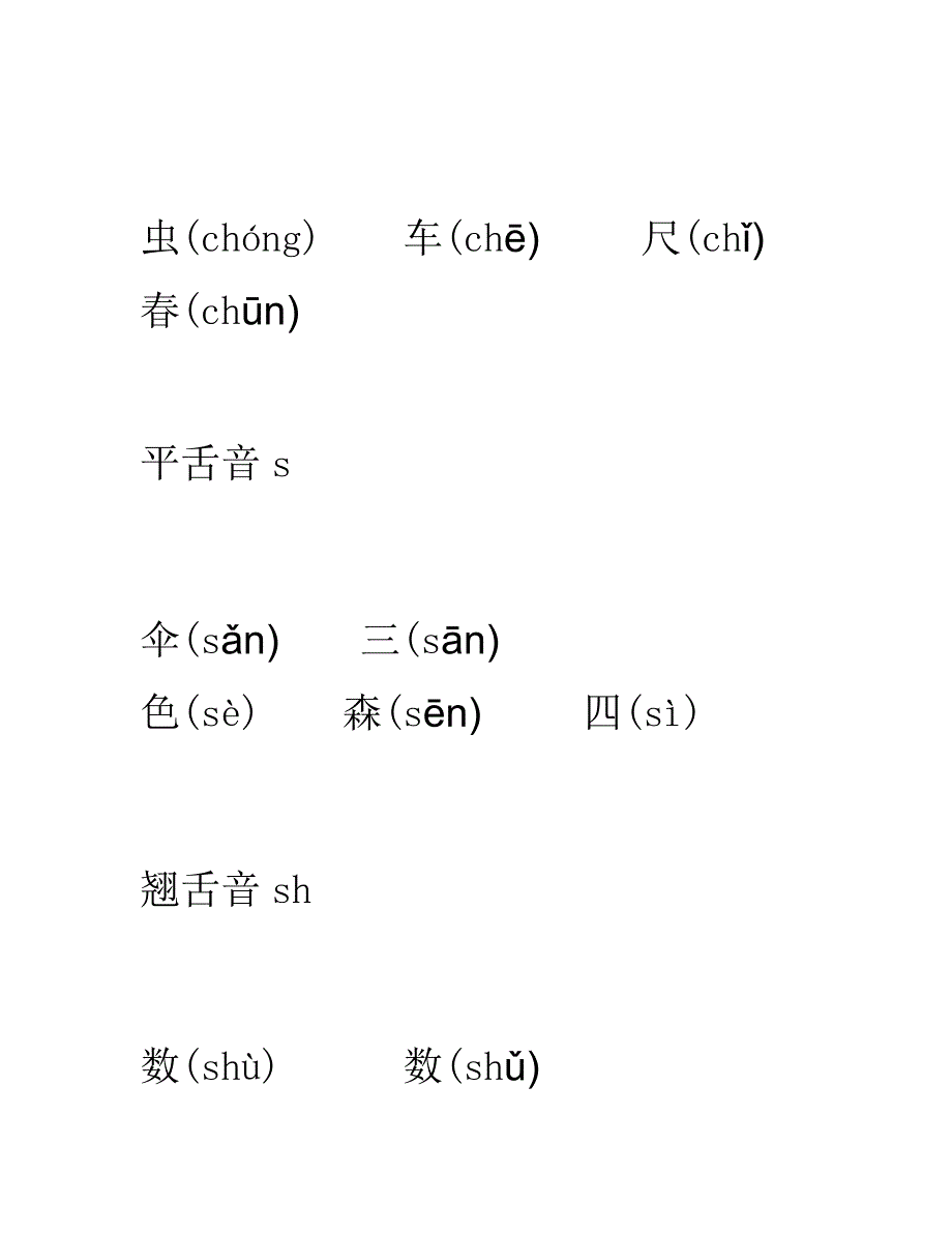 小学语文一二年级易读错、写错的字_第4页