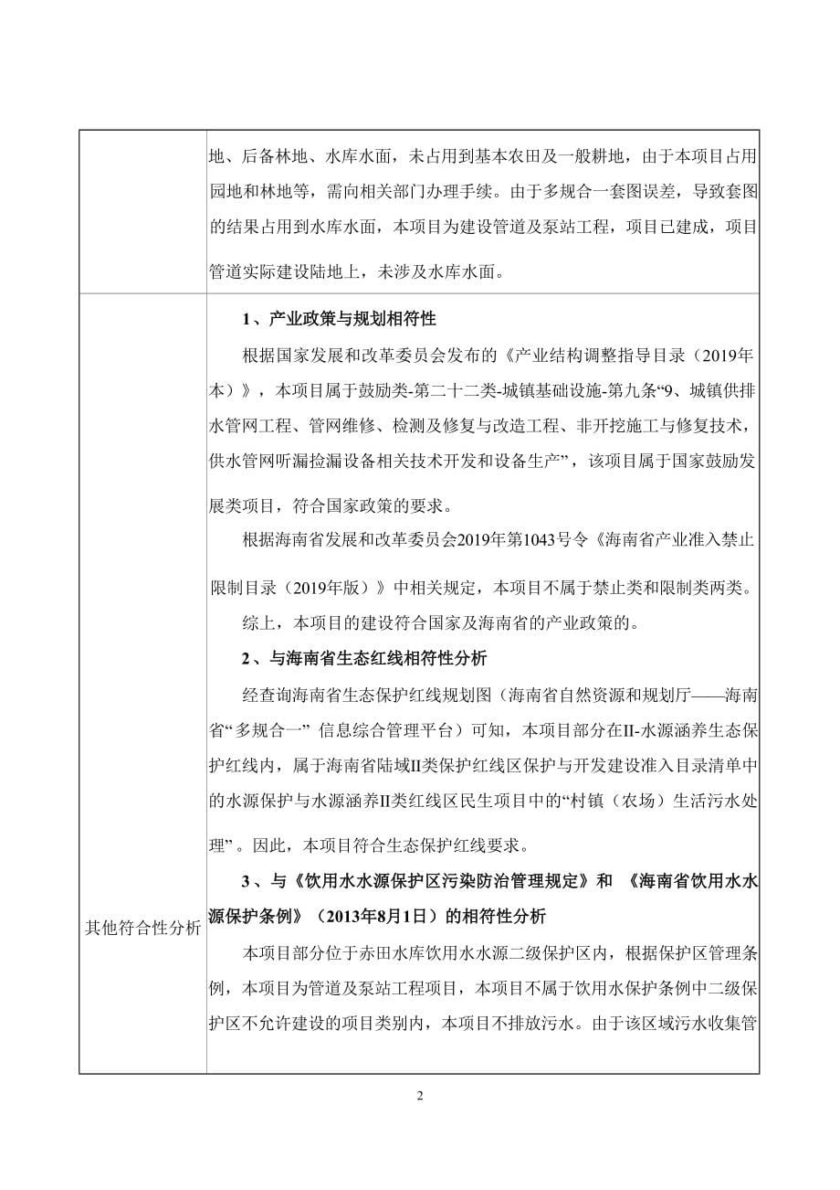 保亭县三道污水处理厂污水收集管网配套工程 环评报告.docx_第5页