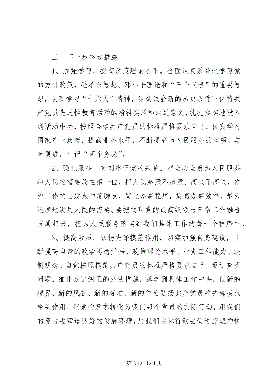 2023年个人党性分析材料及整改措施.docx_第3页