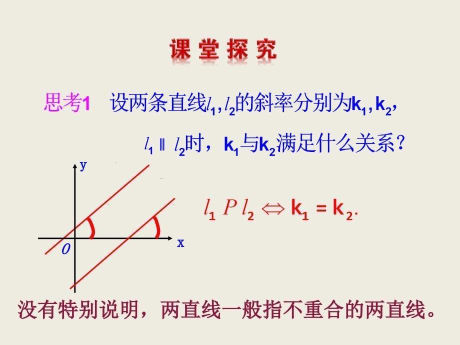 两条直线平行与垂直的判定课件新人教A版必修2_第5页