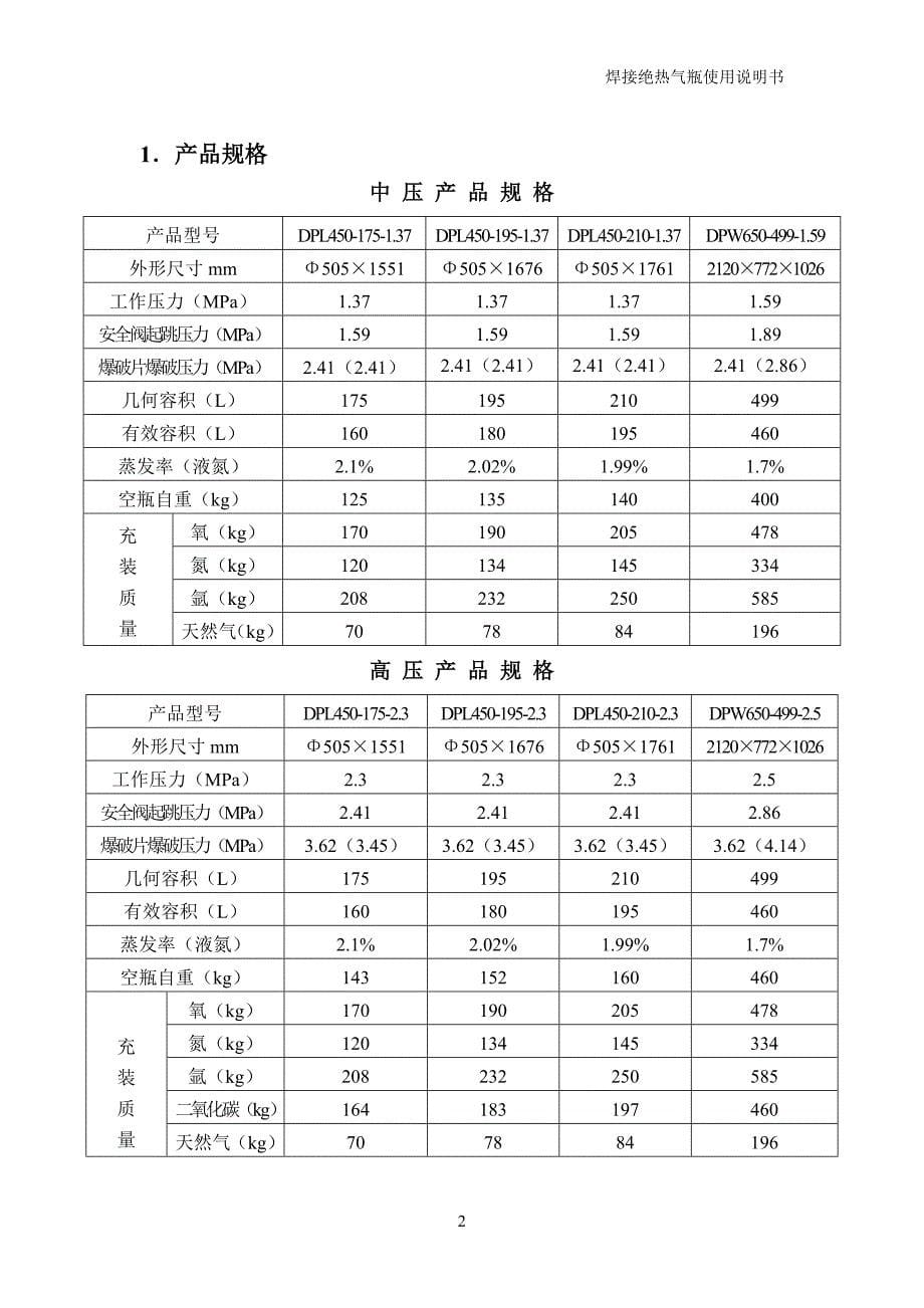 焊接绝热气瓶技术手册_第5页