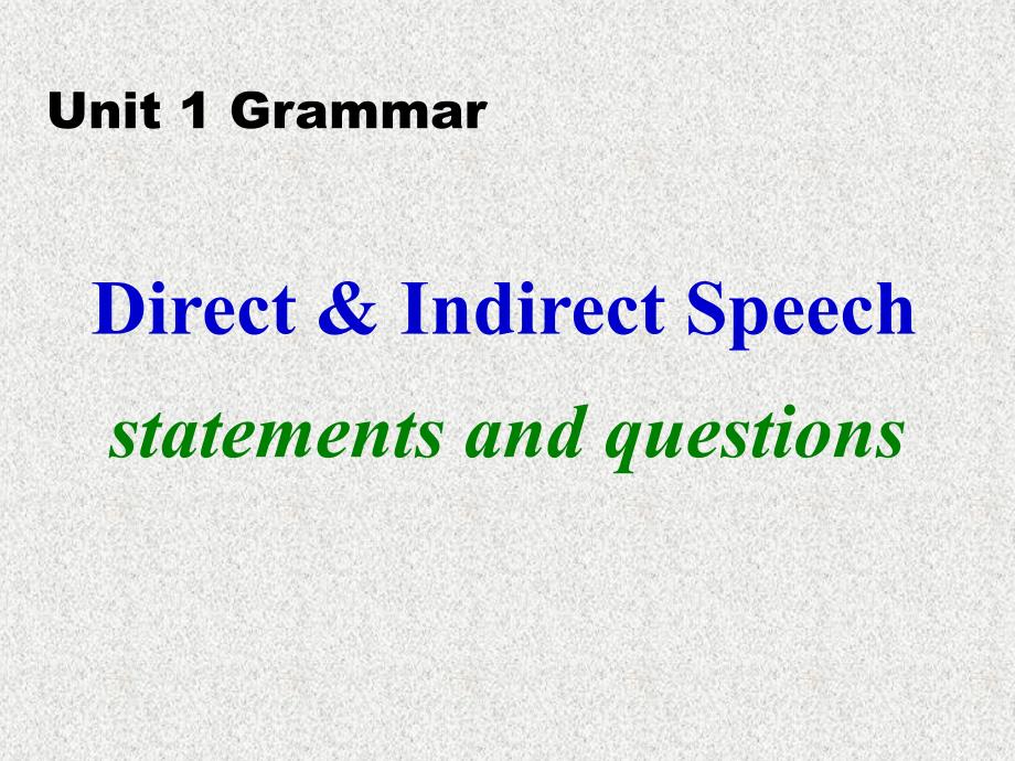 Grammar1高中人教版英语必修一课件Unit1FriendshipSectionC_第2页