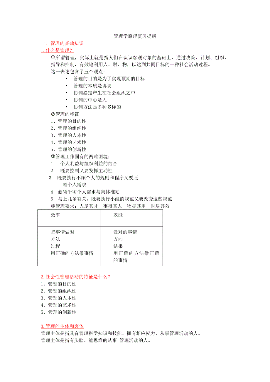 管理学原理复习汇总.doc_第1页