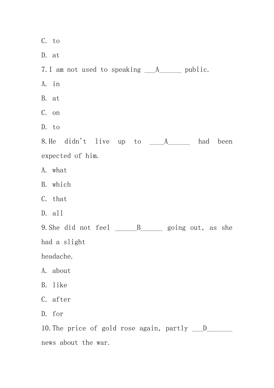 大学英语quiz1答案.docx_第4页