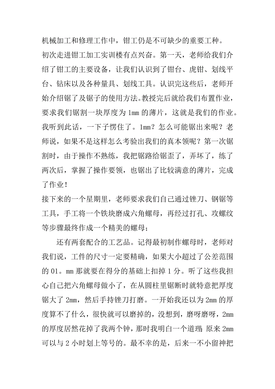 2023年年2023年大学生实训个人总结3000字(七篇)_第2页