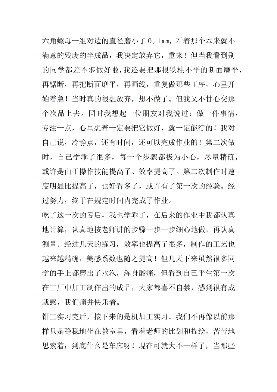 2023年年2023年大学生实训个人总结3000字(七篇)_第3页