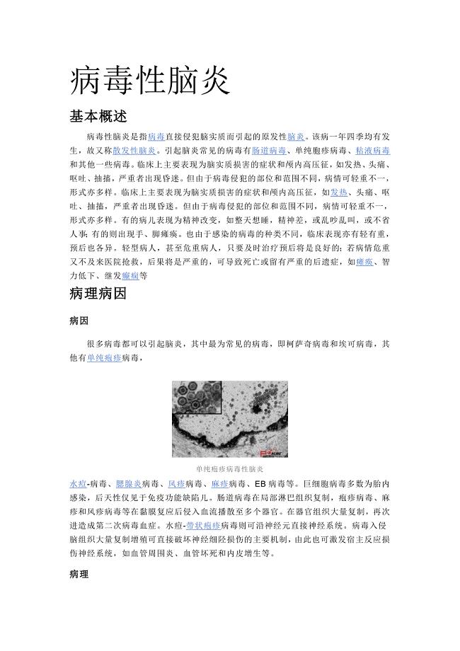 病毒性脑炎.doc