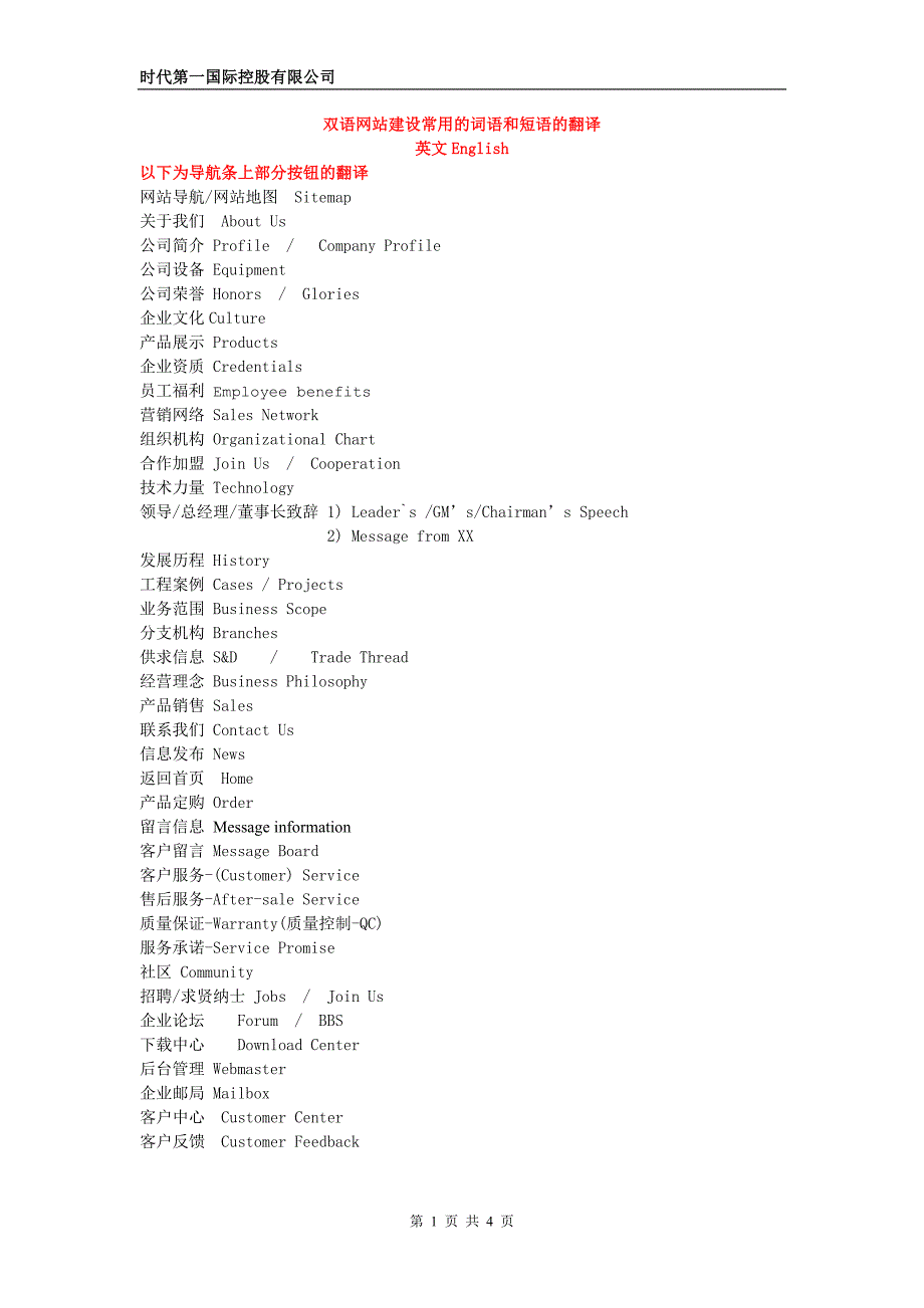 网站建设常用词汇-英文.doc_第1页