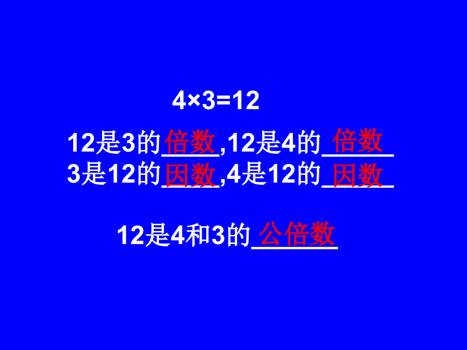 公倍数和公因数复习课课件_第2页