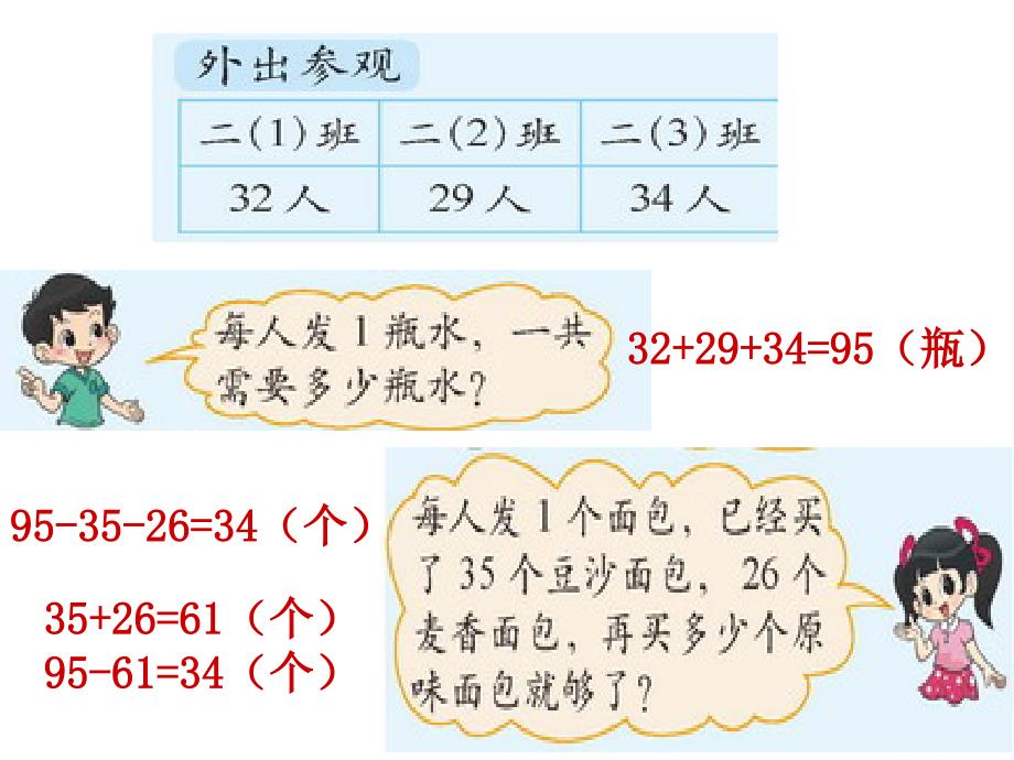 新北师大版二年级数学上册《整理与复习》_第3页