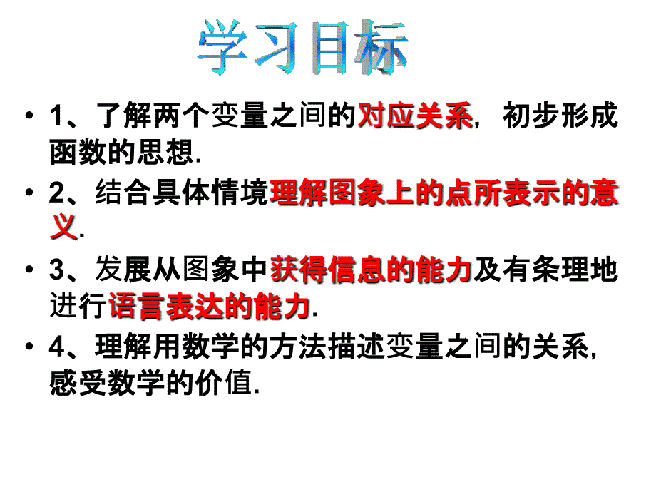 利用图象表示变量之间的关系_第2页