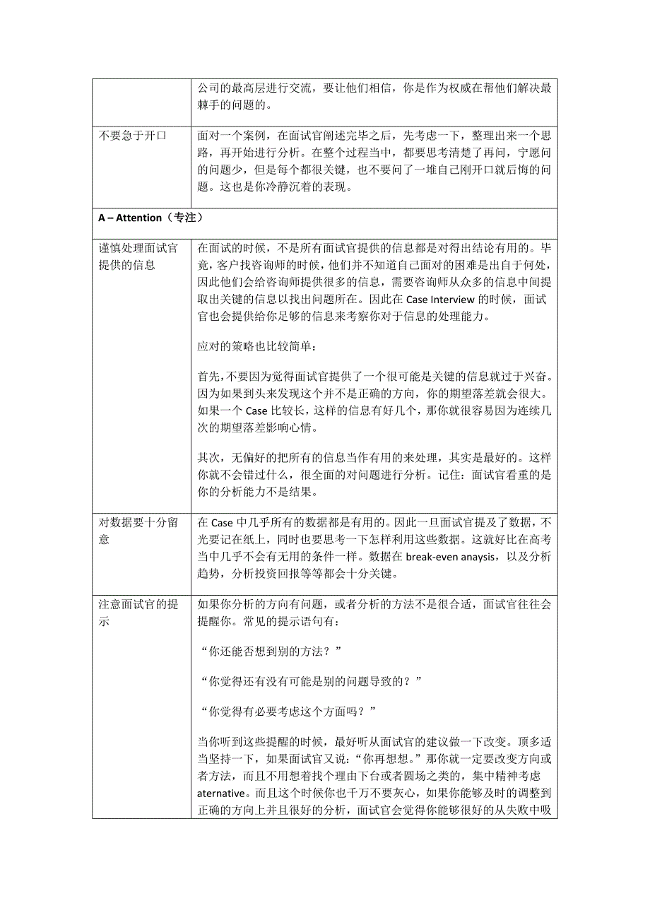 咨询公司案例面试经验总结及经典案例分析_第4页