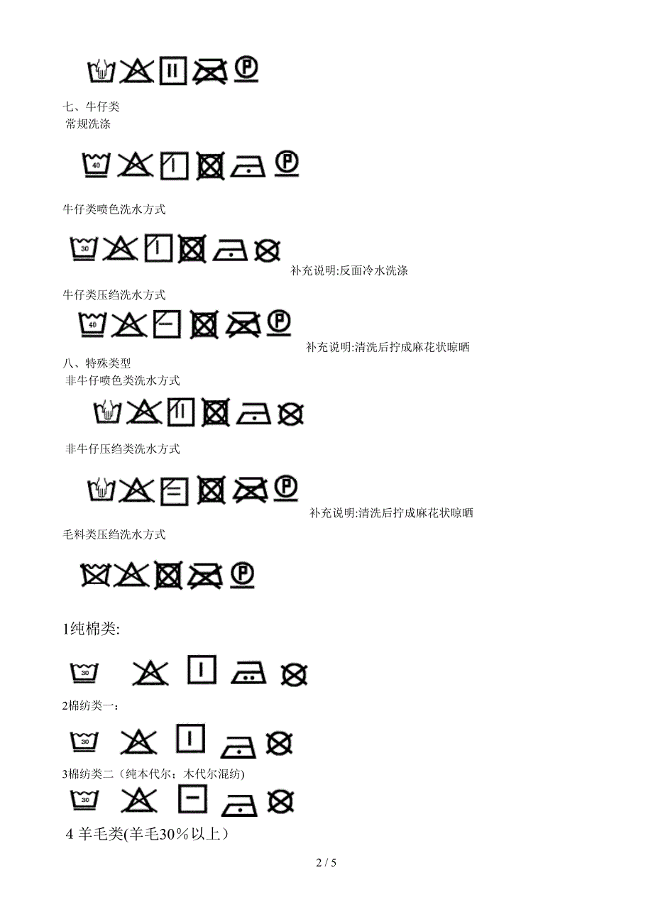 各种纺织面料的洗标制作_第2页