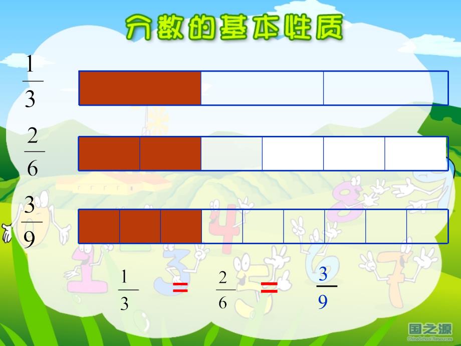 青岛版四年级分数的基本性质课件ppt_第3页