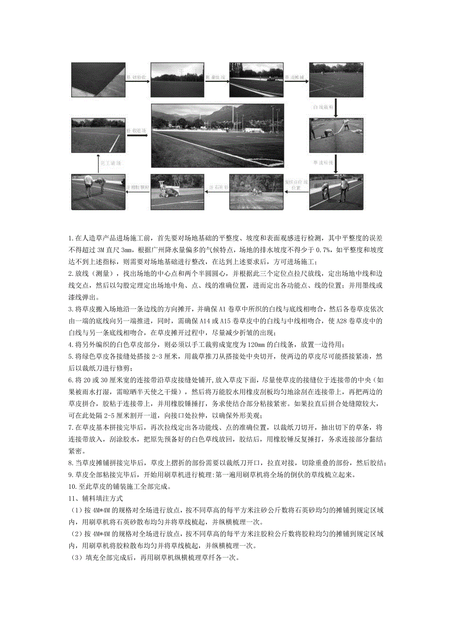 标准足球场地人工草坪建设方案_第3页