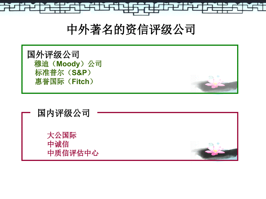 信用管理ppt(信用评级介绍)_第4页