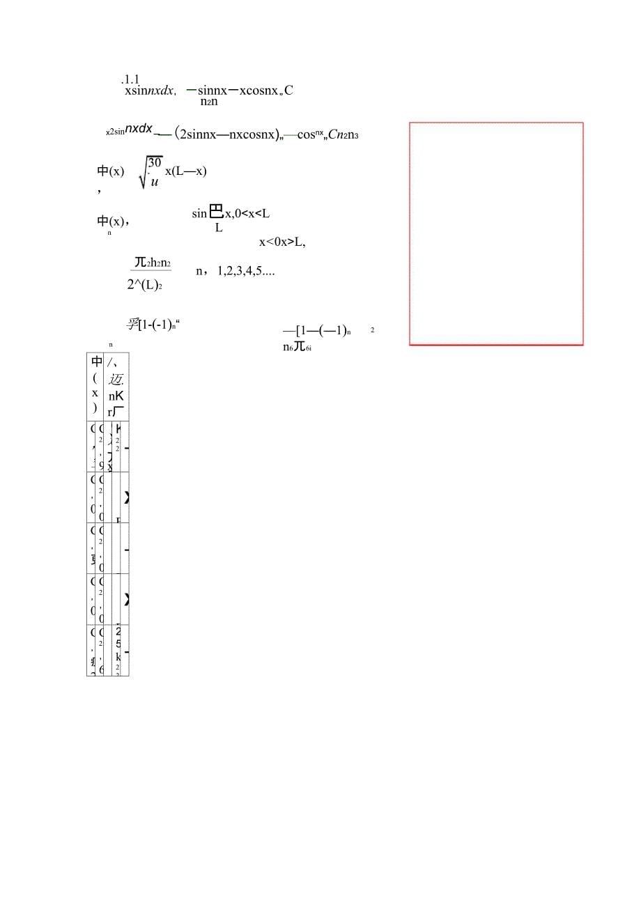 无限深方势阱和有限深方势阱能量本征方程_第5页