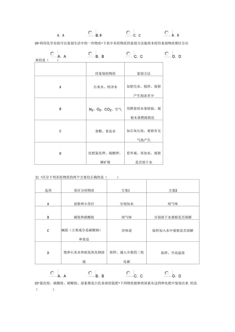 化肥的简易鉴别难题_第5页