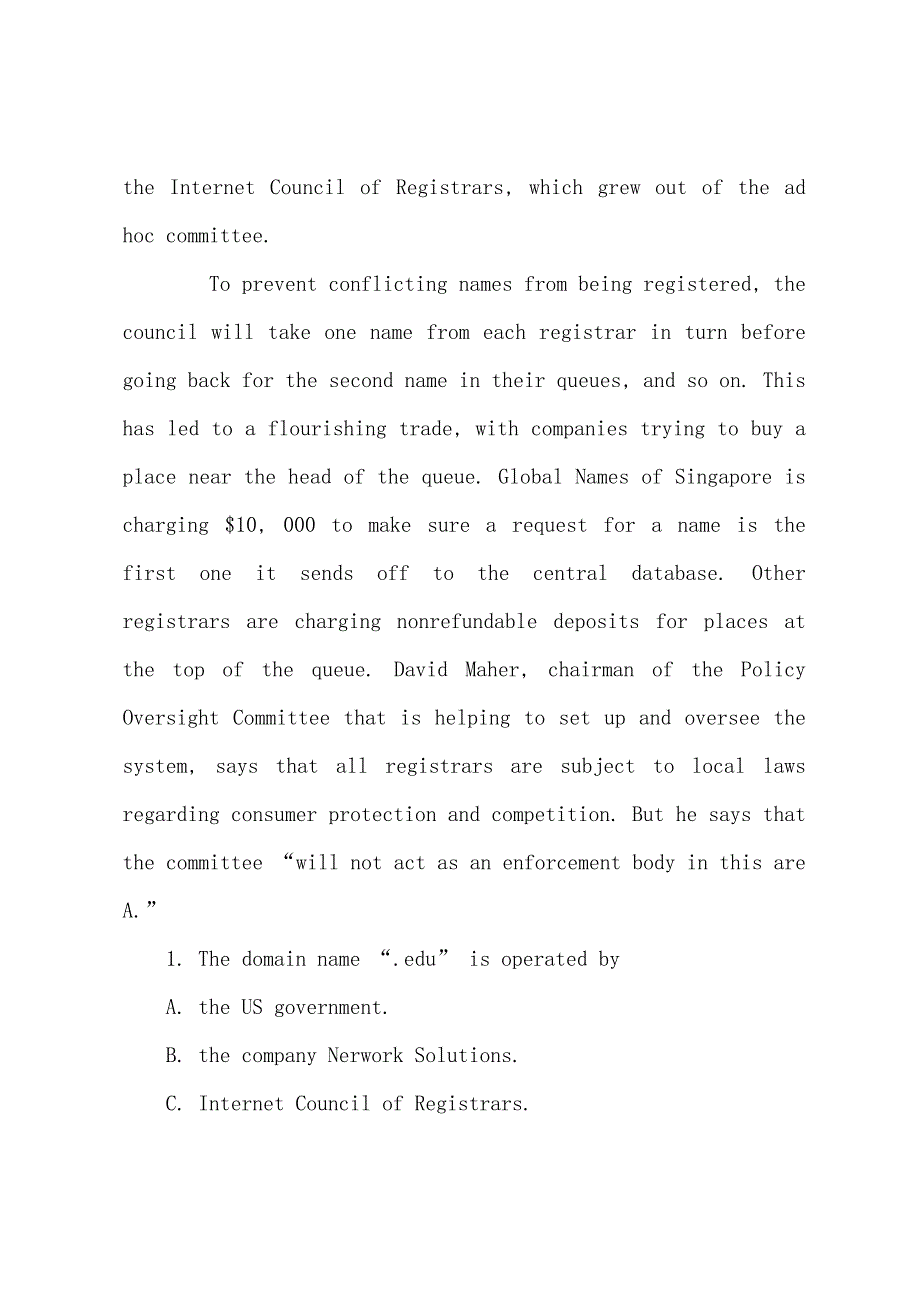 2022年职称英语考试阅读理解习题(三十二)1.docx_第2页