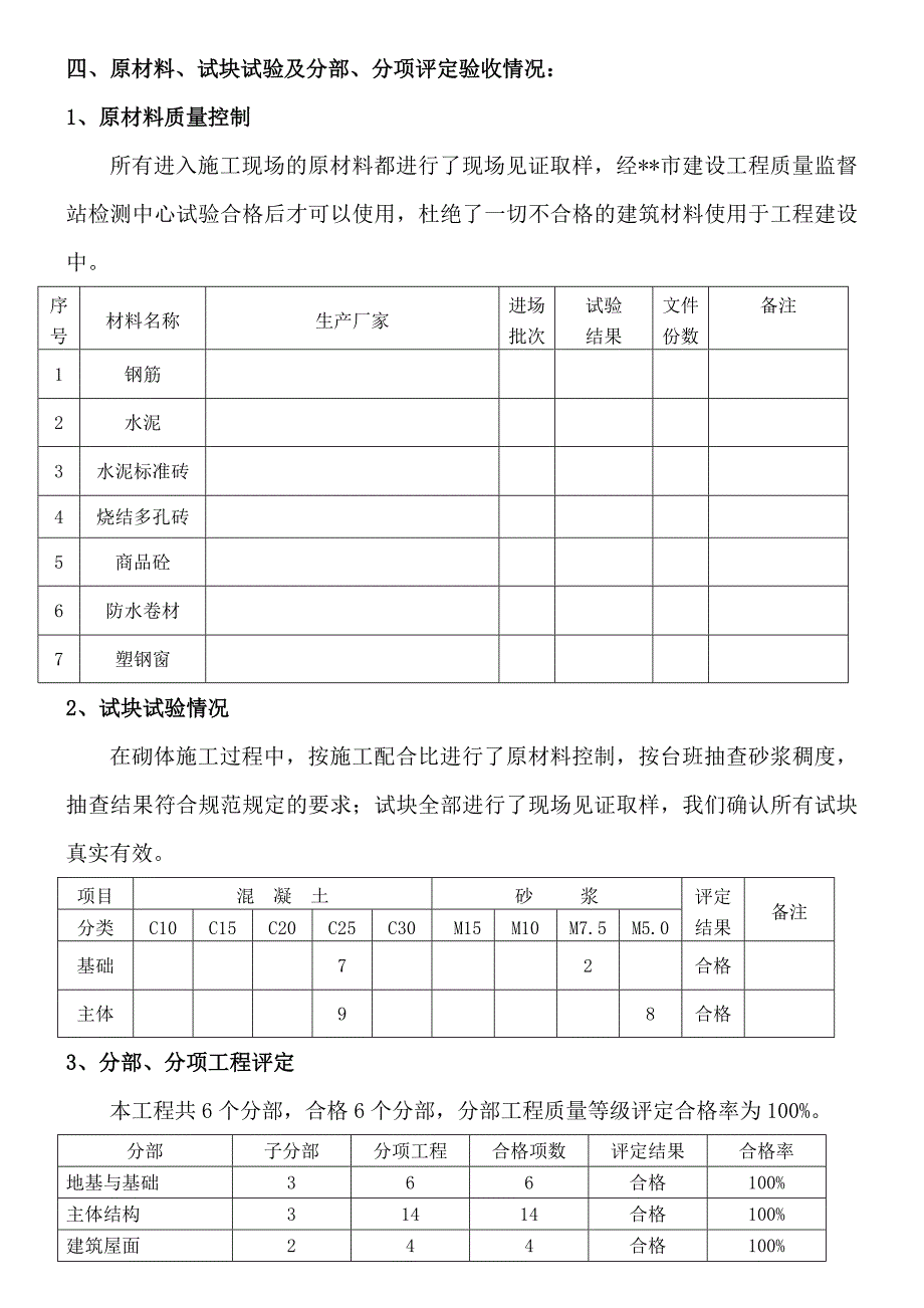 厂房一监理竣工评估报告_第3页