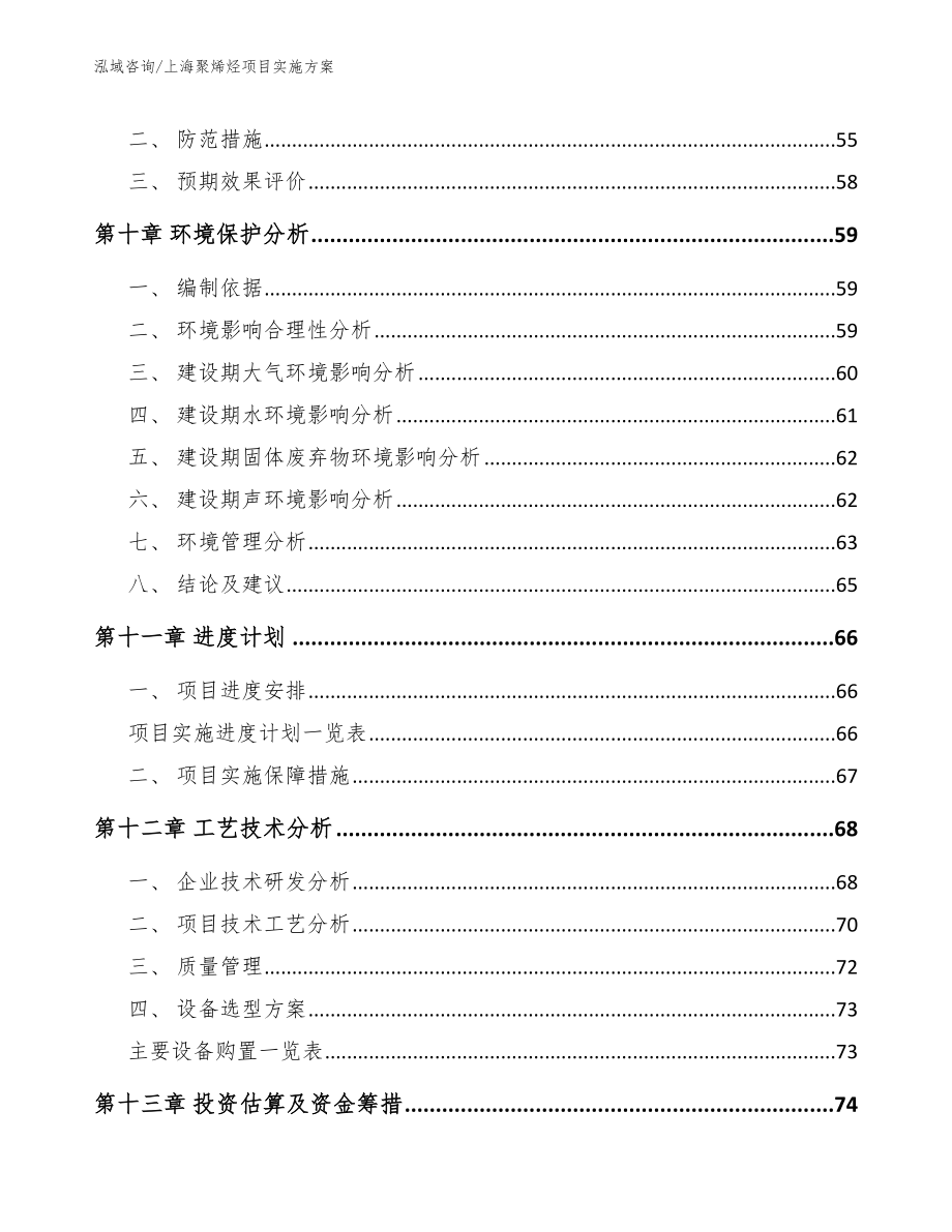 上海聚烯烃项目实施方案_第4页