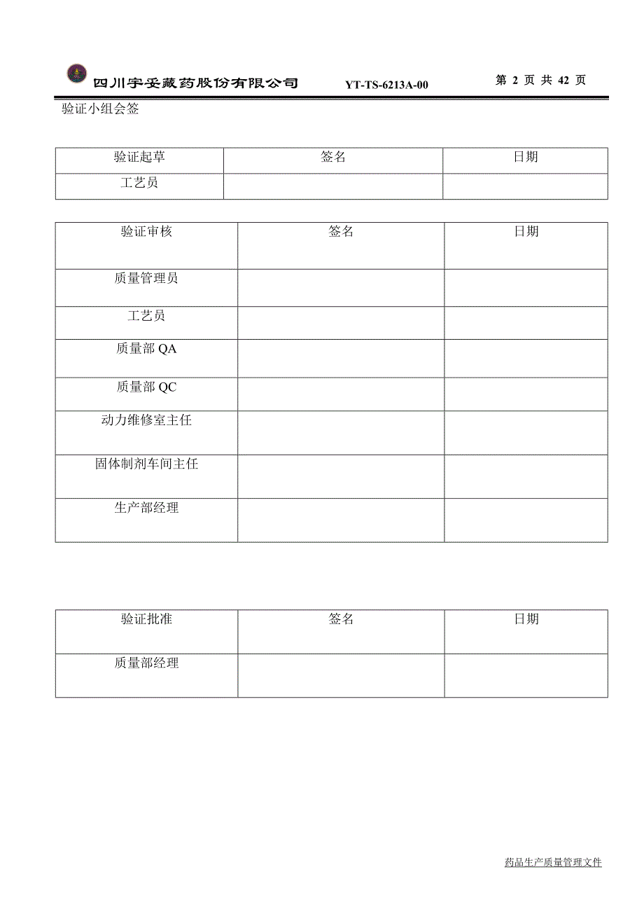 提取车间生产线清洁验证方案(DOC40页)_第2页