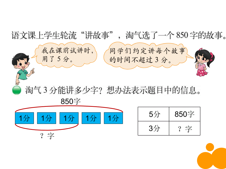 北师大版数学三下1.8《讲故事》ppt课件4_第2页