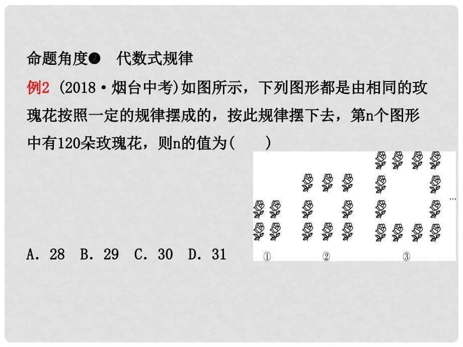 中考数学复习 第一章 数与式 第二节 代数式及整式（含因式分解）课件_第5页