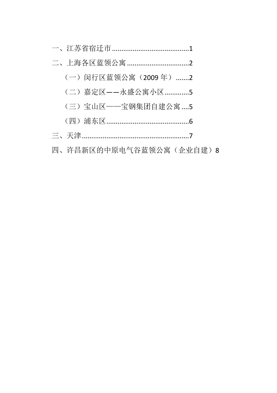 蓝领公寓案例最新_第4页