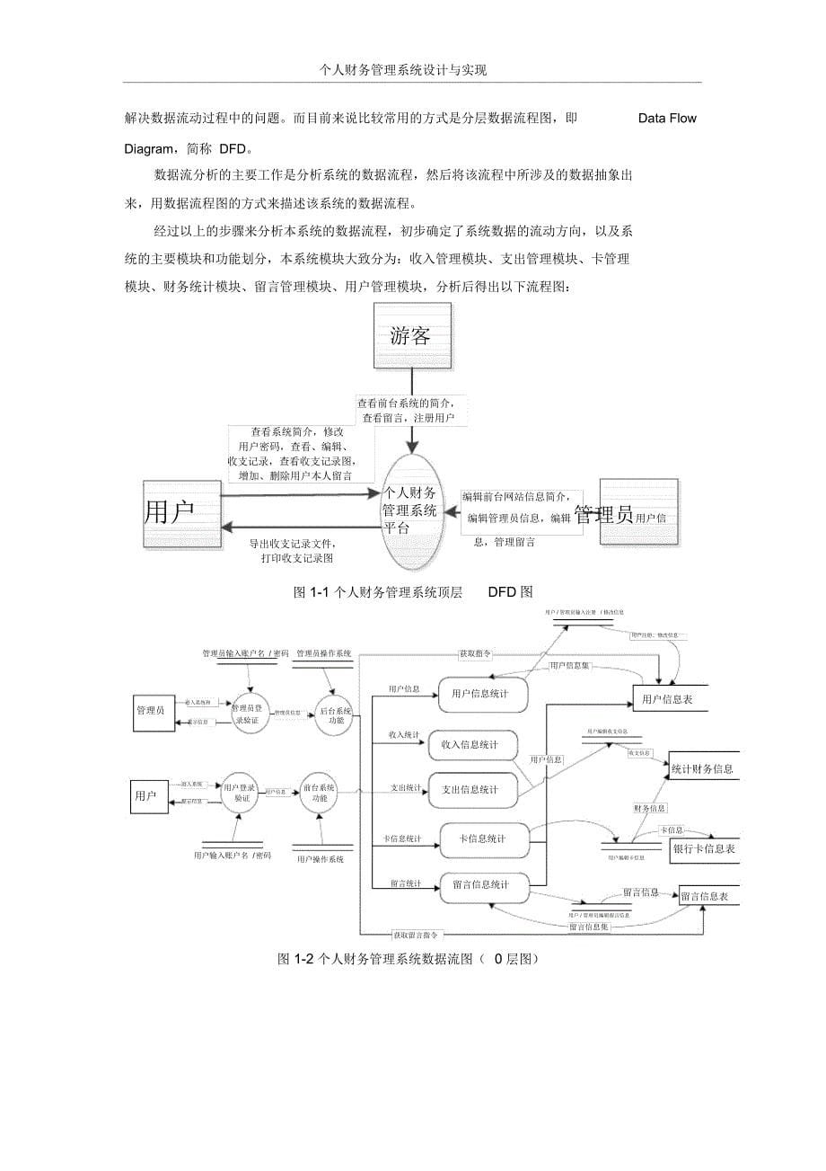 个人财务管理系统设计与实现_第5页