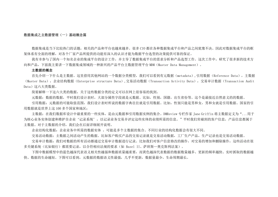 数据集成之主数据管理_第1页