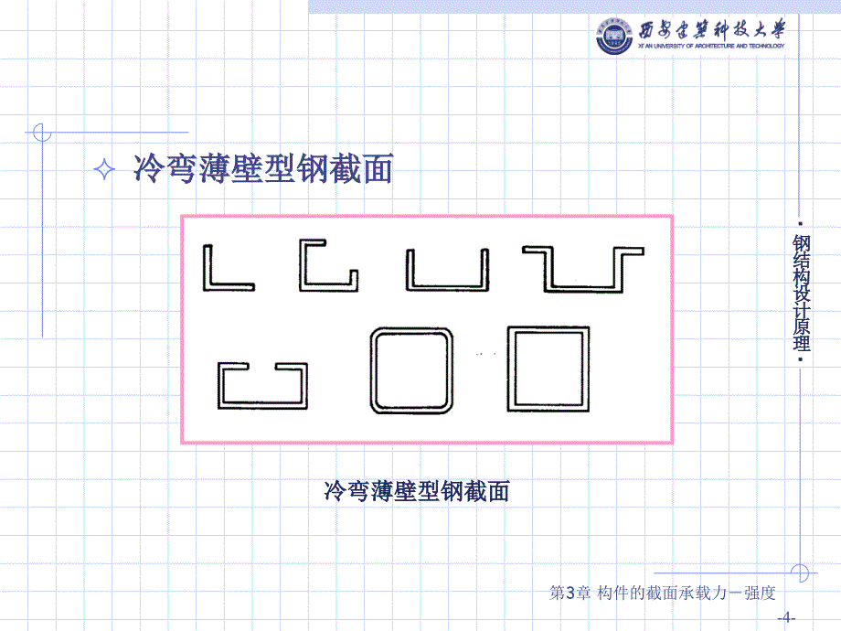 钢结构构建的截面承载力强度教学课件PPT_第4页