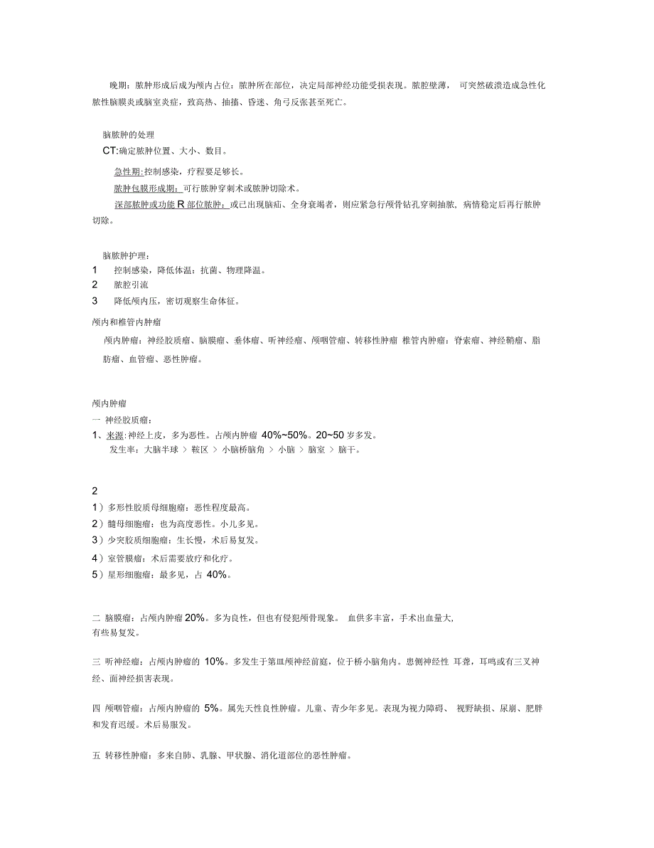 常见颅脑疾病病人的护理_第4页