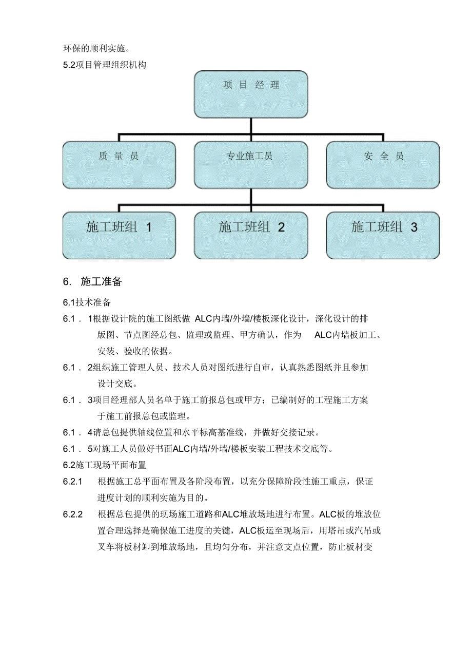 ALC板材现场施工方法(DOC 13页)_第5页