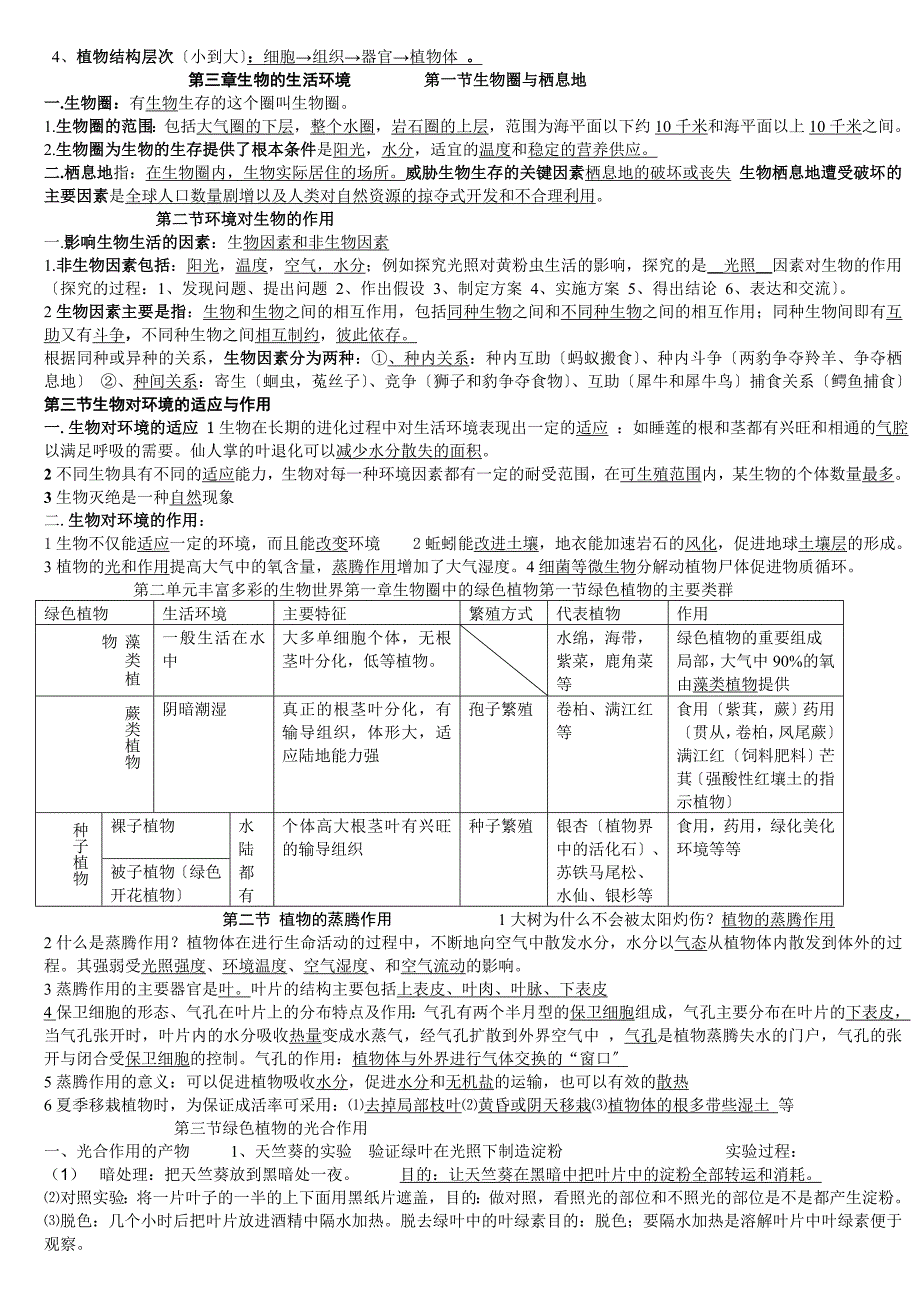 级生物复习提纲_第2页