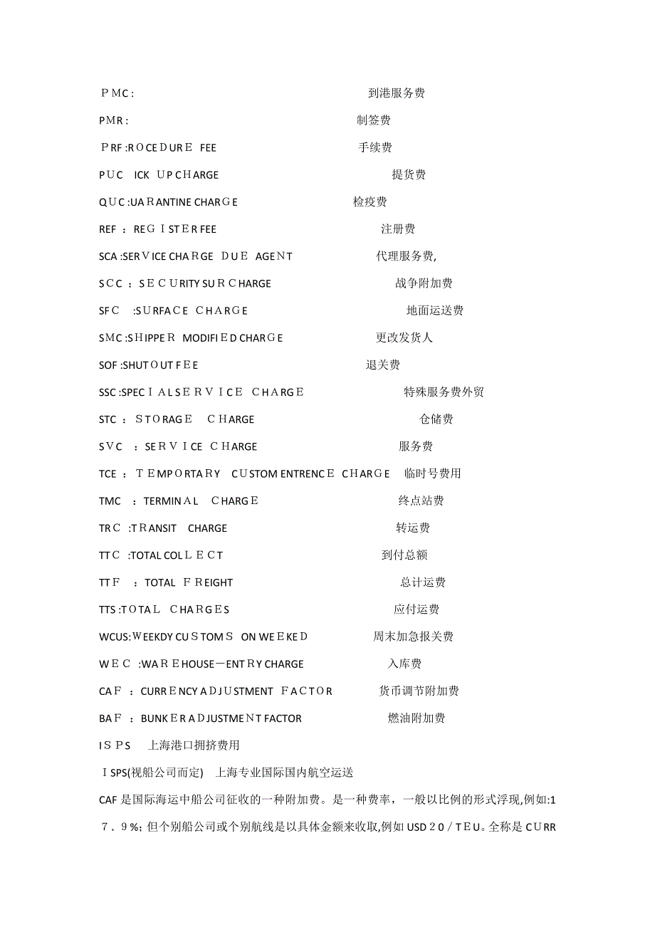 外贸各种费用英文缩写_第3页